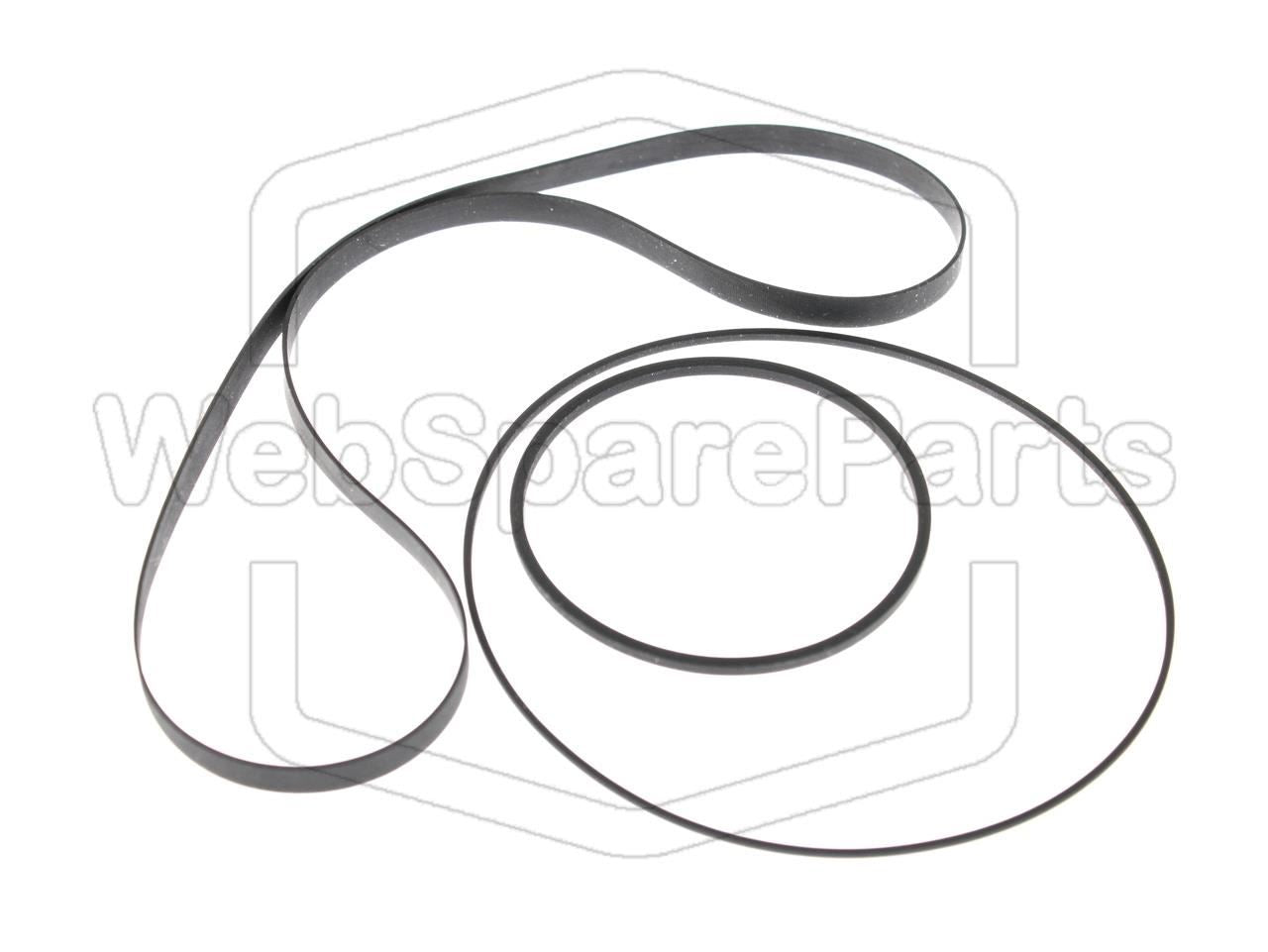 Hihnasarja kasettidekin hihnavetovaraosa Marantz 5025