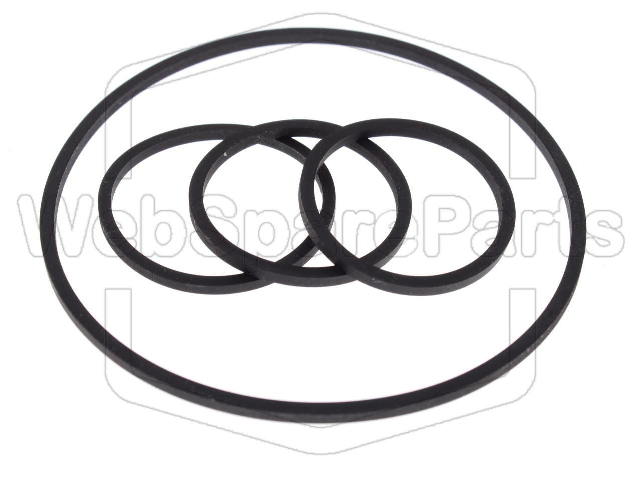 Hihnasarja ja varaosat videonauhurin korjaukseen Orion VH-897 RC