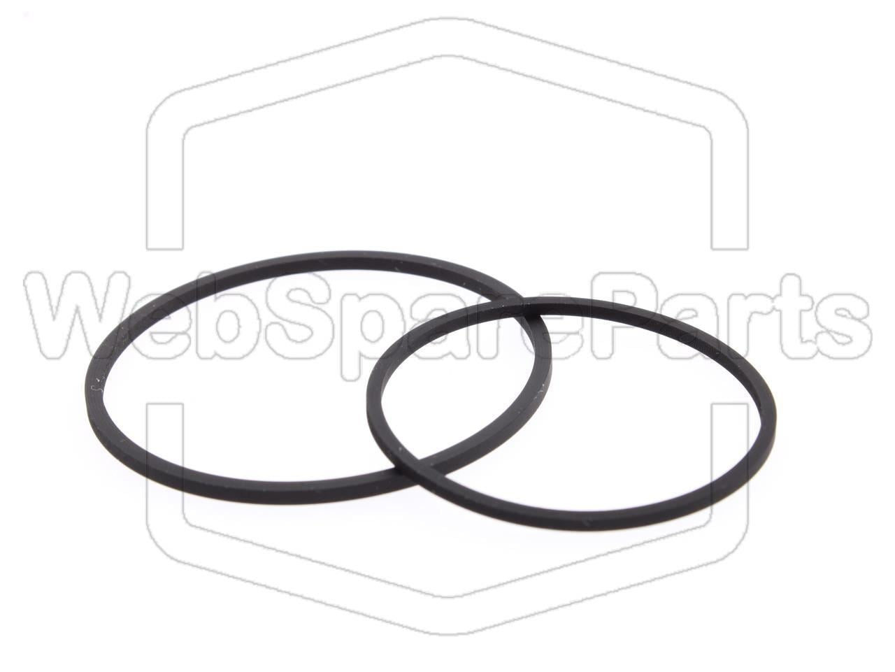 Hihnasarja CD‑soittimen levyaseman mekaniikkaan Sony RCD-W100