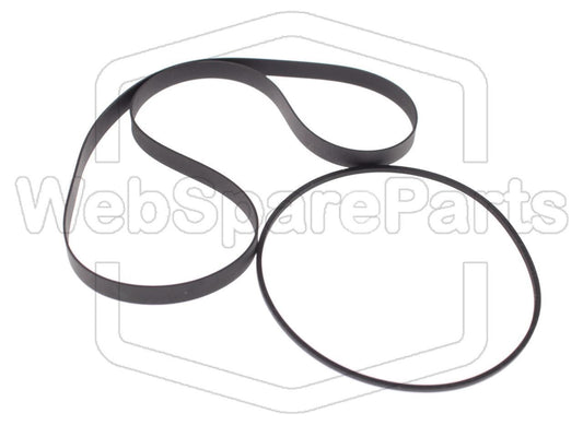 Hihnasarja kasettidekin hihnavetovaraosa Sansui D-35BF