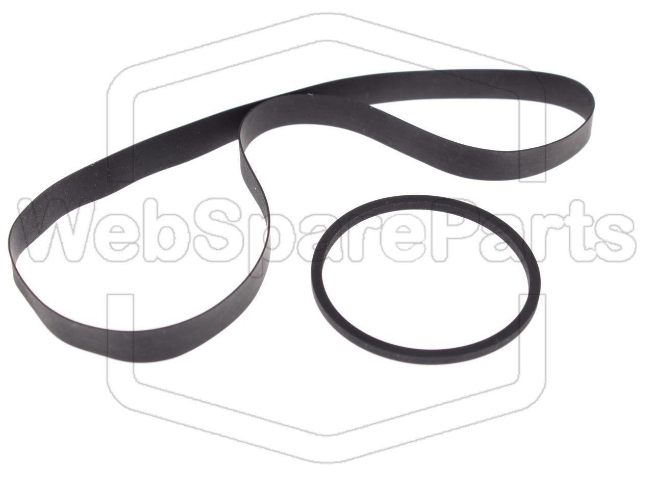 Hihnasarja ja varaosat videonauhurin korjaukseen Toshiba V-85 G/W/B