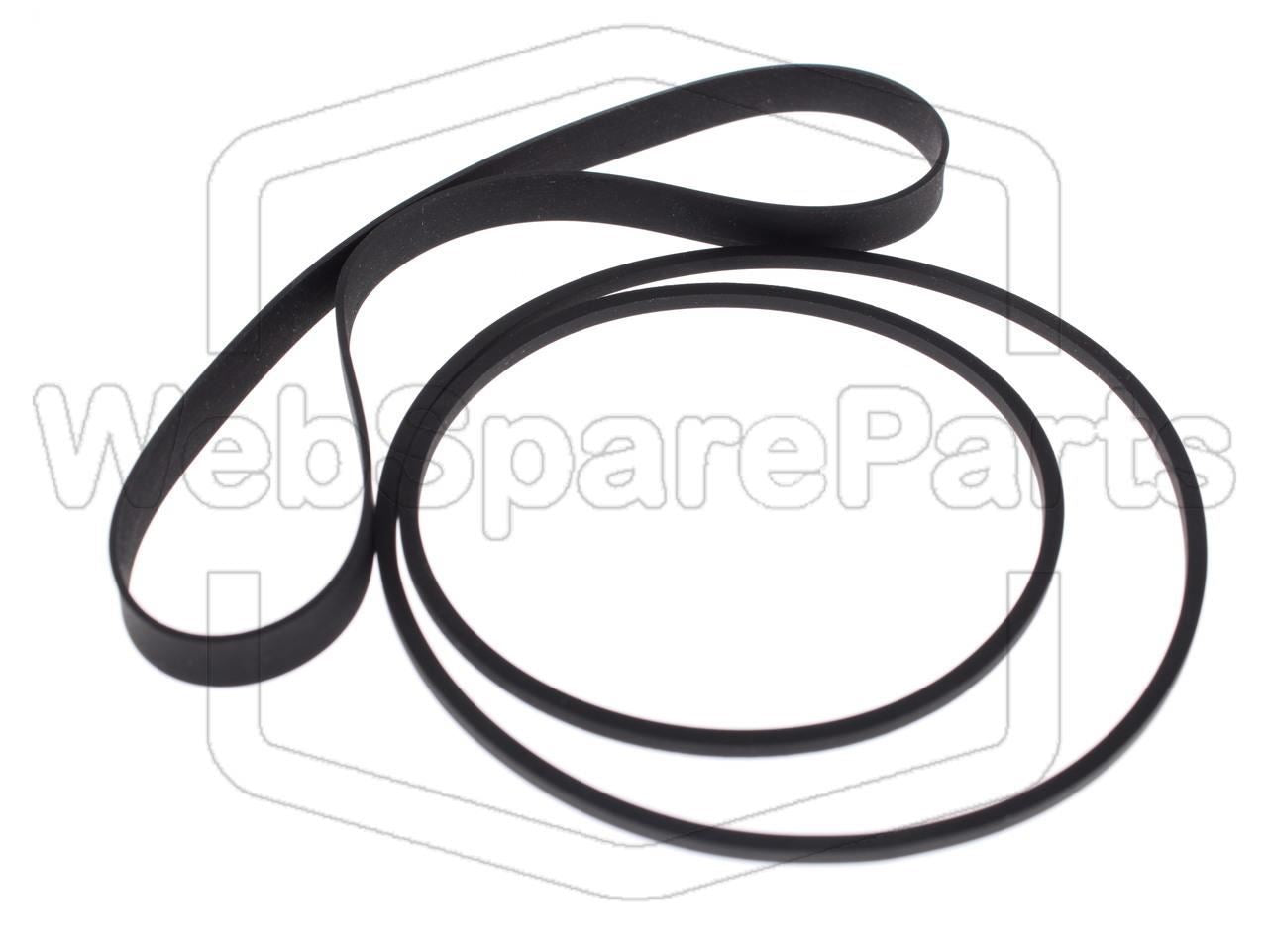 Hihnasarja ja varaosat videonauhurin korjaukseen Mitsubishi HS-318