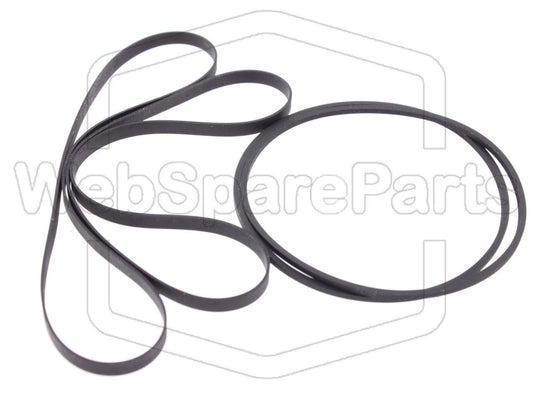 Hihnasarja kasettidekin hihnavetovaraosa Akai AC-603R