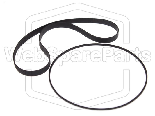 Hihnasarja kasettidekin hihnavetovaraosa Grundig CF-5000