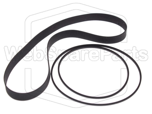 Hihnasarja ja varaosat videonauhurin korjaukseen Sharp VC-402 G