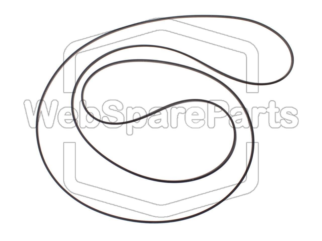 Hihna pyöritysmekanismin varaosaksi levysoittimeen Thorens TD 2010