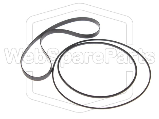 Hihnasarja kasettidekin hihnavetovaraosa Sharp RT-15H