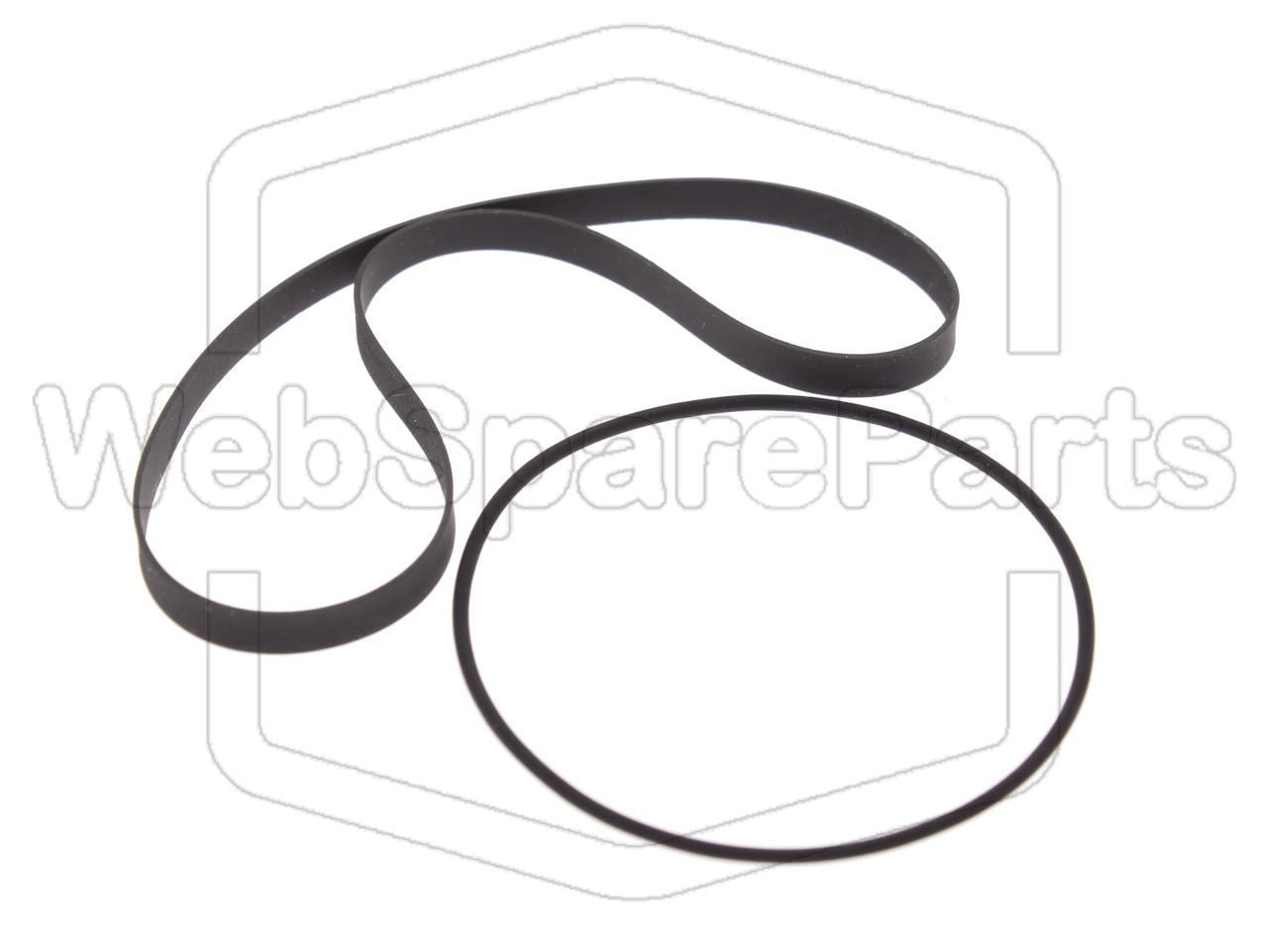 Hihnasarja kasettidekin hihnavetovaraosa Panasonic RX-DS650