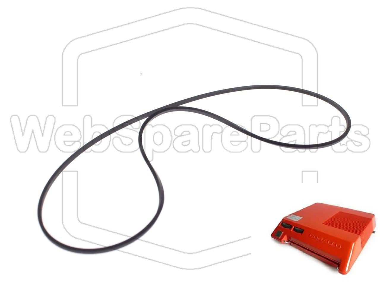 Hihna pyöritysmekanismin varaosaksi levysoittimeen Wilco CORALLO