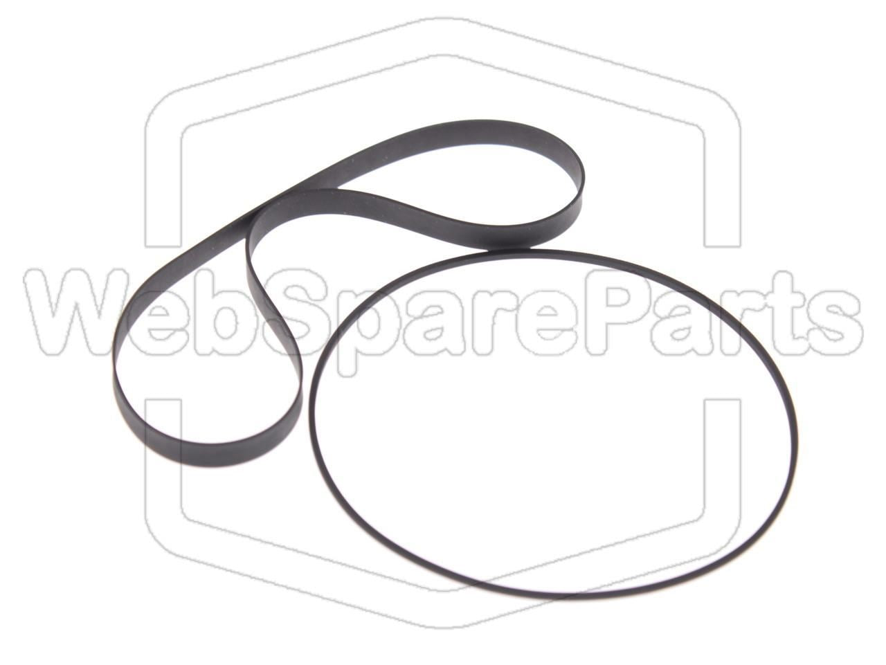 Hihnasarja kasettidekin hihnavetovaraosa Kenwood KX-77C