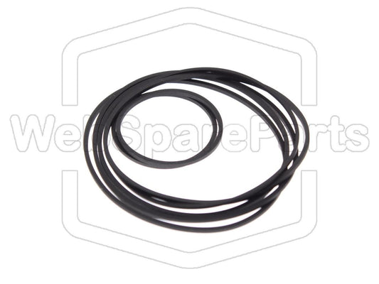 Varaosahihnasarja kaksoiskasettidekin Kenwood KX-58CW