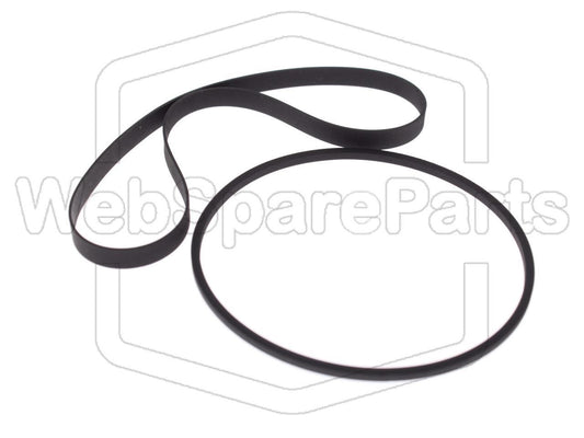 Hihnasarja kasettidekin hihnavetovaraosa Teac V-700