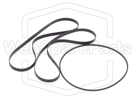 Varaosahihnasarja kaksoiskasettidekin Yamaha KX-W232