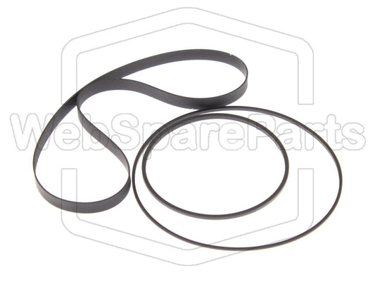 Hihnasarja kasettidekin hihnavetovaraosa Sony TC-78