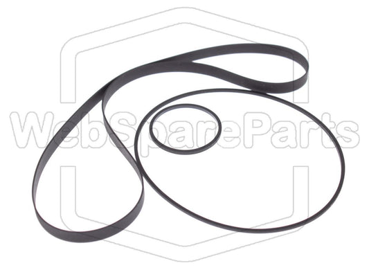 Hihnasarja kasettidekin hihnavetovaraosa Grundig SCF 6000