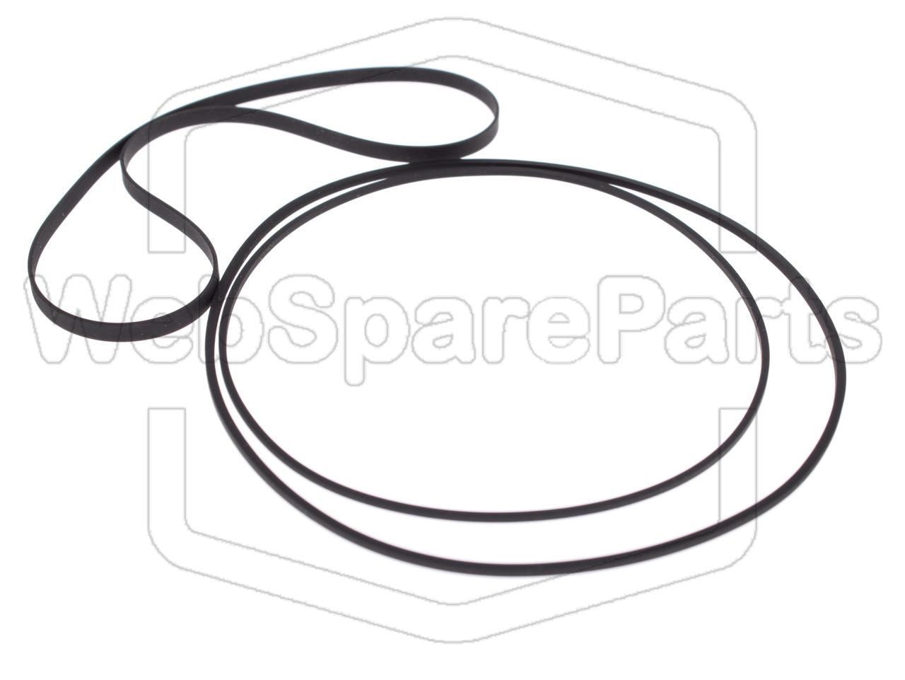 Hihnasarja kasettidekin hihnavetovaraosa National Panasonic RS-612US