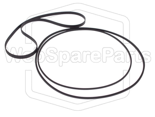 Hihnasarja kasettidekin hihnavetovaraosa National Panasonic RS-612US