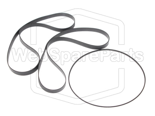 Varaosahihnasarja kaksoiskasettidekin Pioneer CT-V70