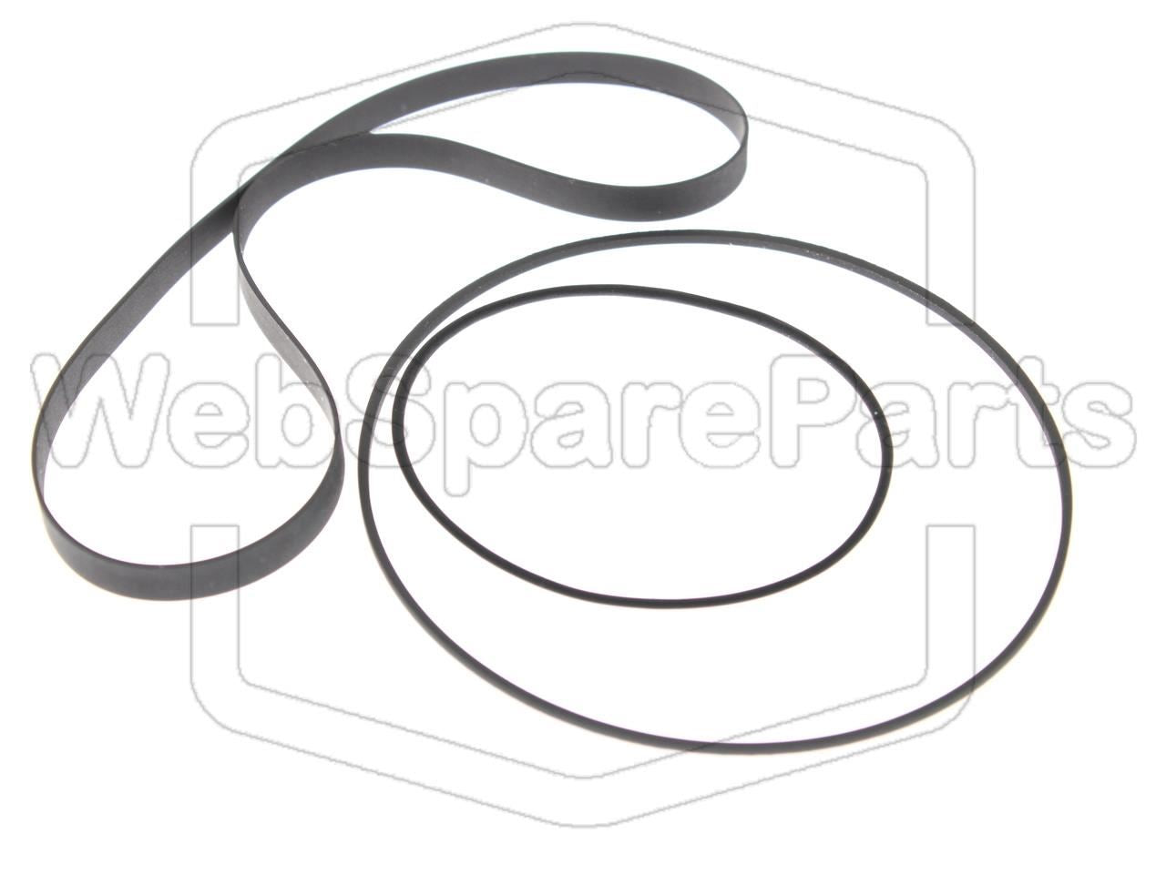 Hihnasarja kasettidekin hihnavetovaraosa Technics RS-928R