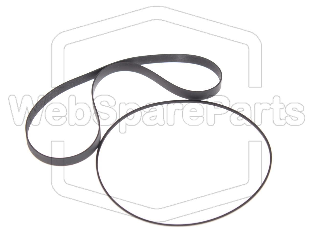 Hihnasarja kasettidekin hihnavetovaraosa Yamaha KX-130