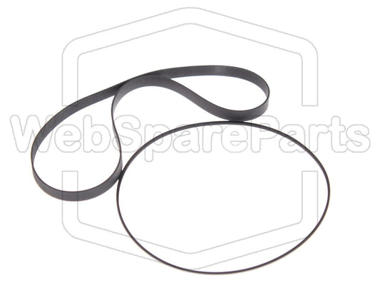 Hihnasarja kasettidekin hihnavetovaraosa Yamaha KX-130