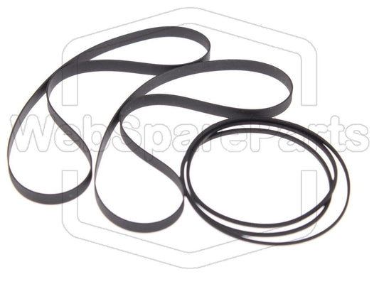 Varaosahihnasarja kaksoiskasettidekin Kenwood X-7WS