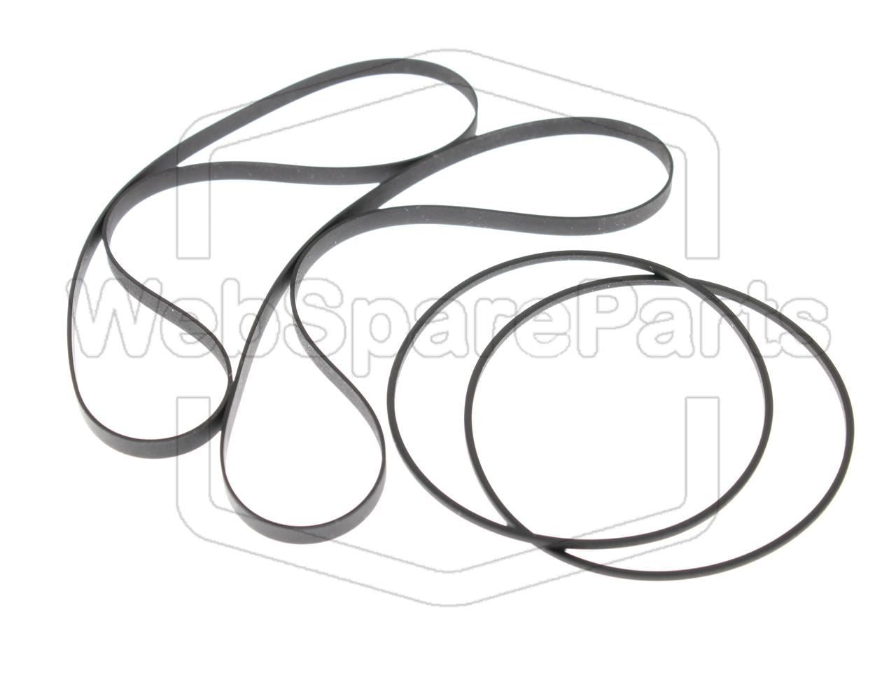 Varaosahihnasarja kaksoiskasettidekin Marantz SD535