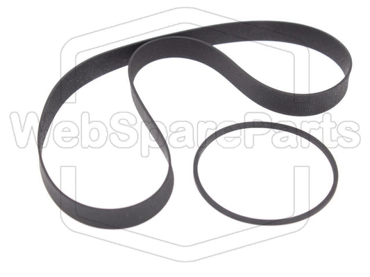 Hihnasarja kasettidekin hihnavetovaraosa Yamaha K-1020