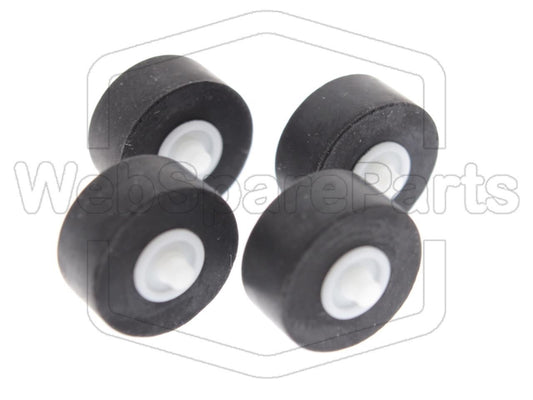 Paininrullien kumit kaksoiskasettidekki Technics RS-TR280
