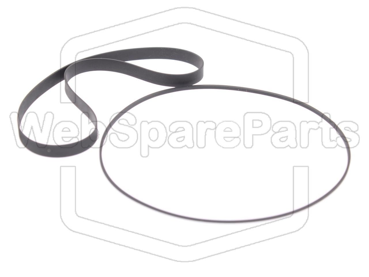 Hihnasarja kasettidekin hihnavetovaraosa Grundig CF-7400