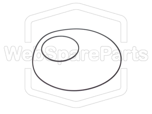 Hihnasarja kasettinauhurin vetovaraosa Sony TCS-70