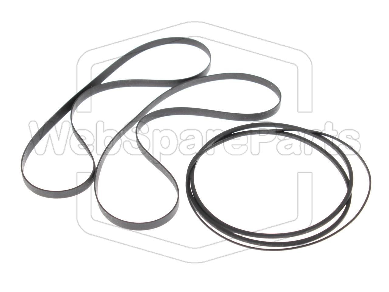 Varaosahihnasarja kaksoiskasettidekin Pioneer CT-1270WR