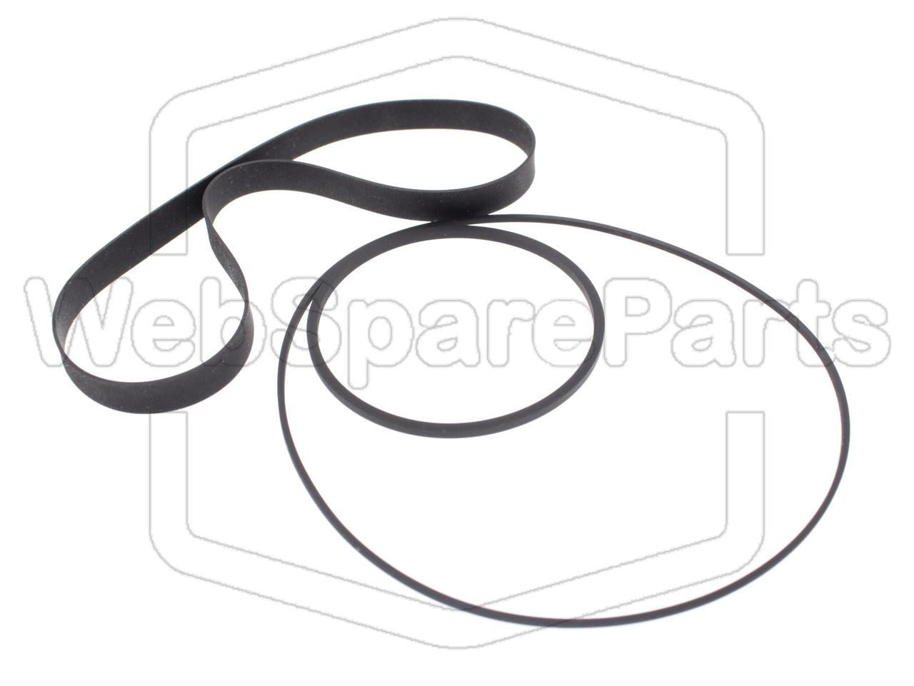 Hihnasarja kasettidekin hihnavetovaraosa Nakamichi LX-5