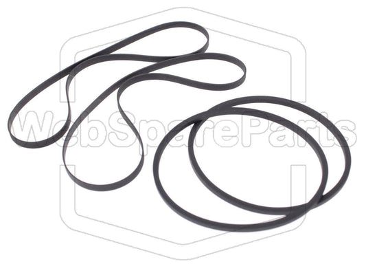 Varaosahihnasarja kaksoiskasettidekin Kenwood RX-D500W