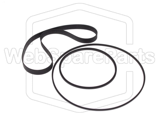 Hihnasarja kasettidekin hihnavetovaraosa Teac V-480