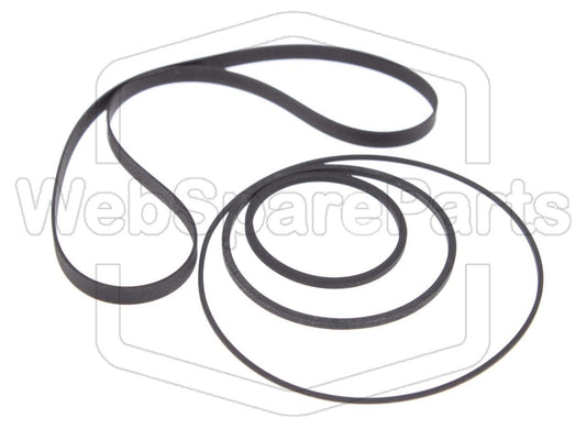 Hihnasarja kasettidekin hihnavetovaraosa Pioneer CT-S11