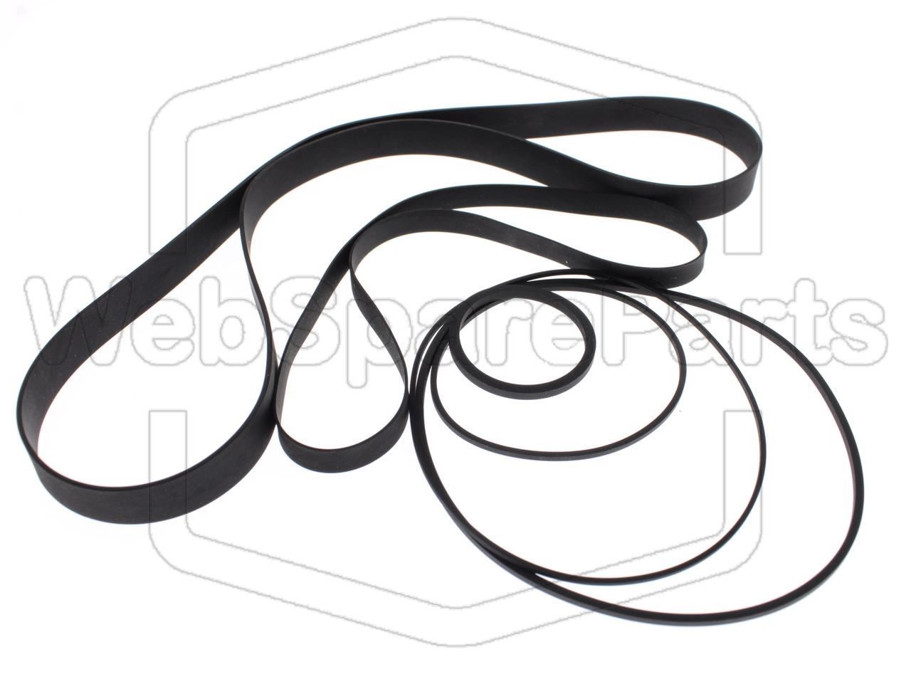 Hihnasarja ja varaosat videonauhurin korjaukseen Panasonic NV-8300