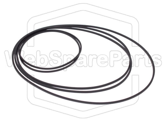 Varaosahihnasarja kaksoiskasettidekin Aiwa CX-NWVT99