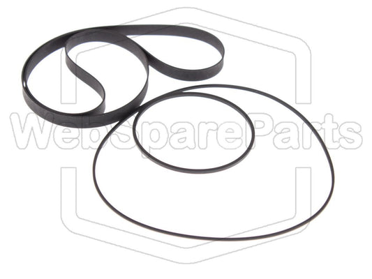 Hihnasarja kasettidekin hihnavetovaraosa Kenwood KX-920