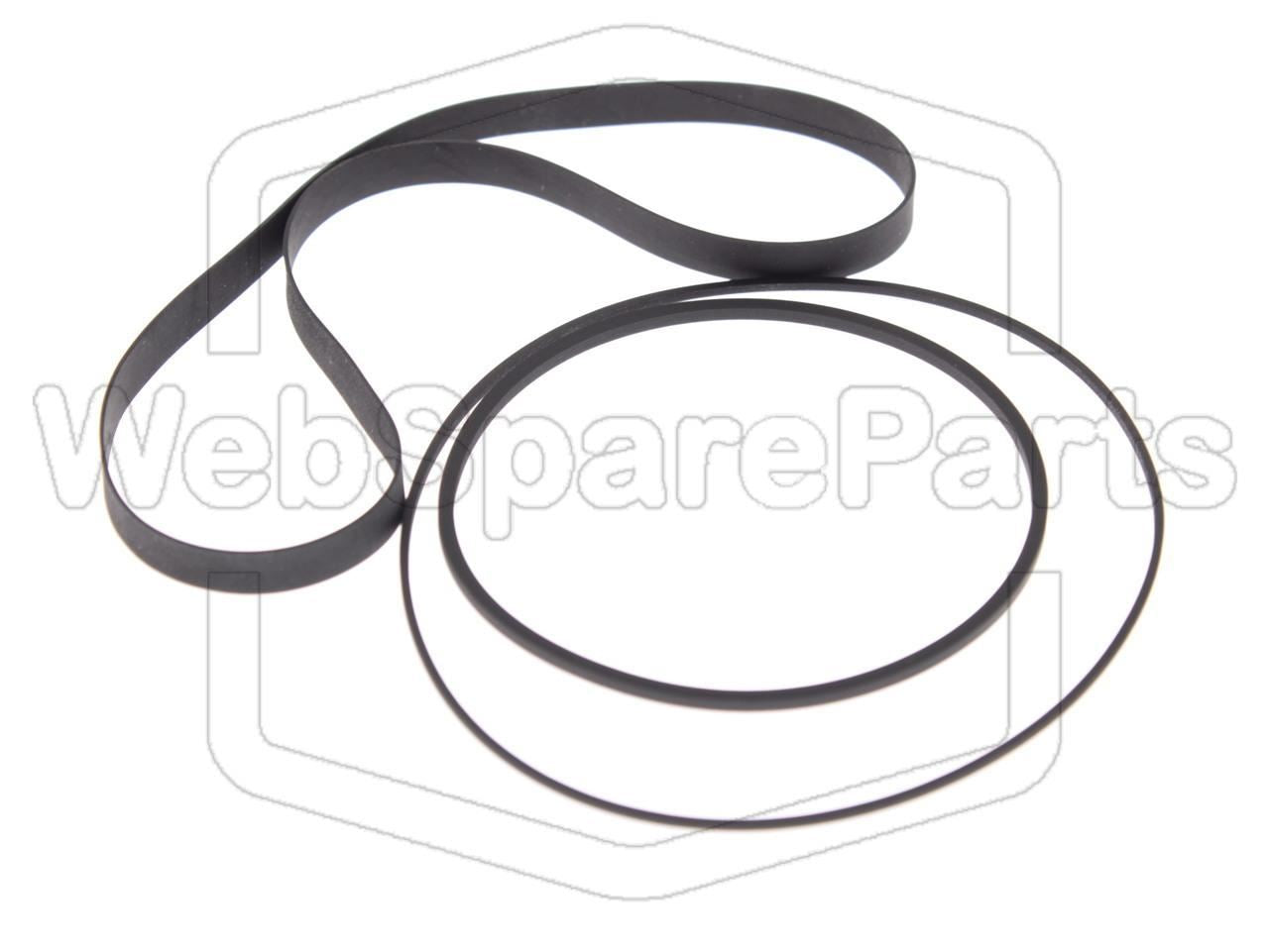 Hihnasarja kasettidekin hihnavetovaraosa Kenwood KX-503