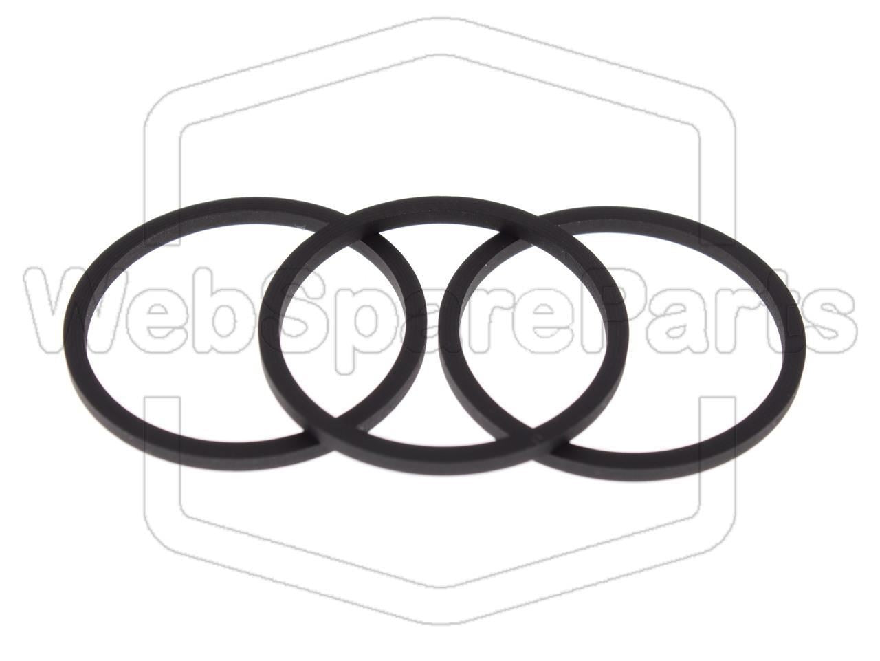 Hihnasarja CD‑soittimen levyaseman mekaniikkaan Pioneer PDF-805