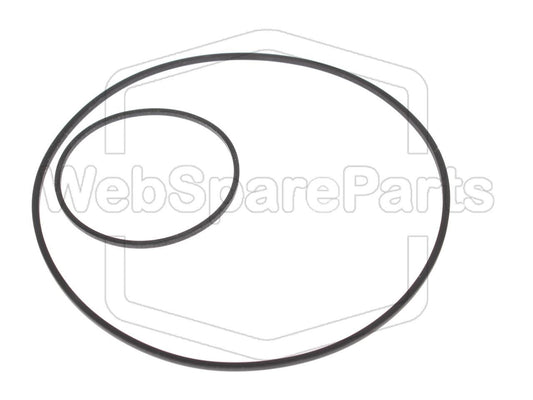 Hihnasarja kasettidekin hihnavetovaraosa Grundig CB 432