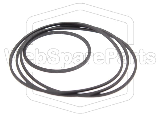 Hihnasarja CD‑soittimen levyaseman mekaniikkaan Philips CDC 550