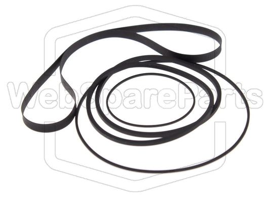 Hihnasarja kasettidekin hihnavetovaraosa Pioneer CT-F605