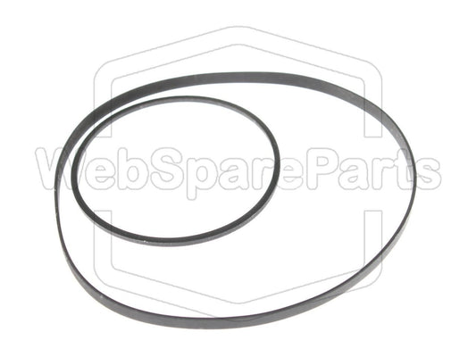 Hihnasarja kasettidekin hihnavetovaraosa Philips MCM11