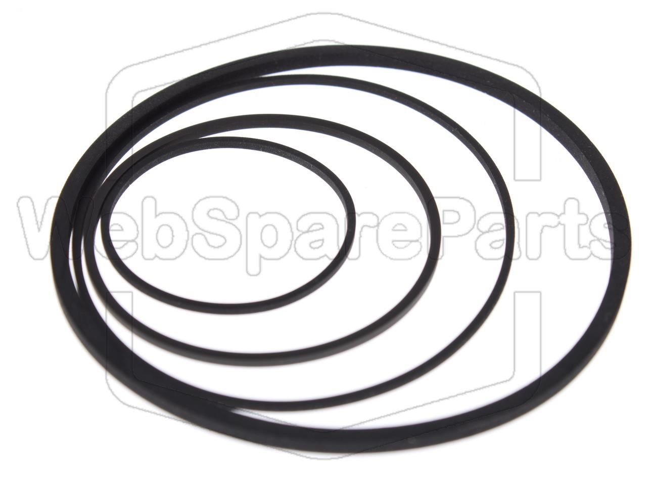 Hihnasarja ja varaosat videonauhurin korjaukseen Hitachi VT-7000