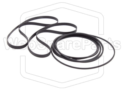 Hihnasarja kasettidekin hihnavetovaraosa Teac W-440C