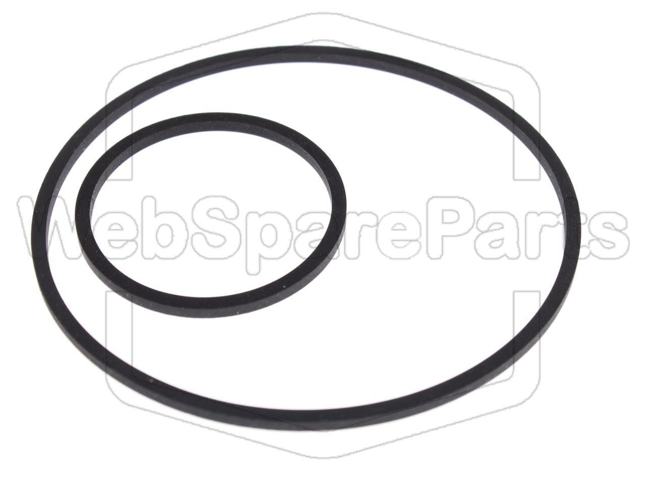 Hihnasarja ja varaosat videonauhurin korjaukseen Amstrad UF-22