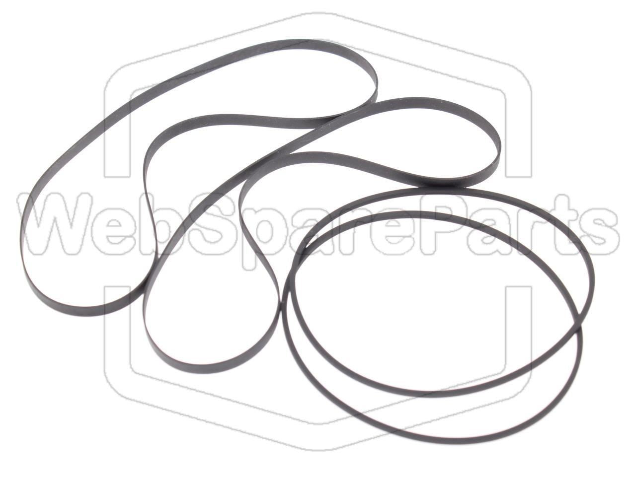 Varaosahihnasarja kaksoiskasettidekin Aiwa FX-W150