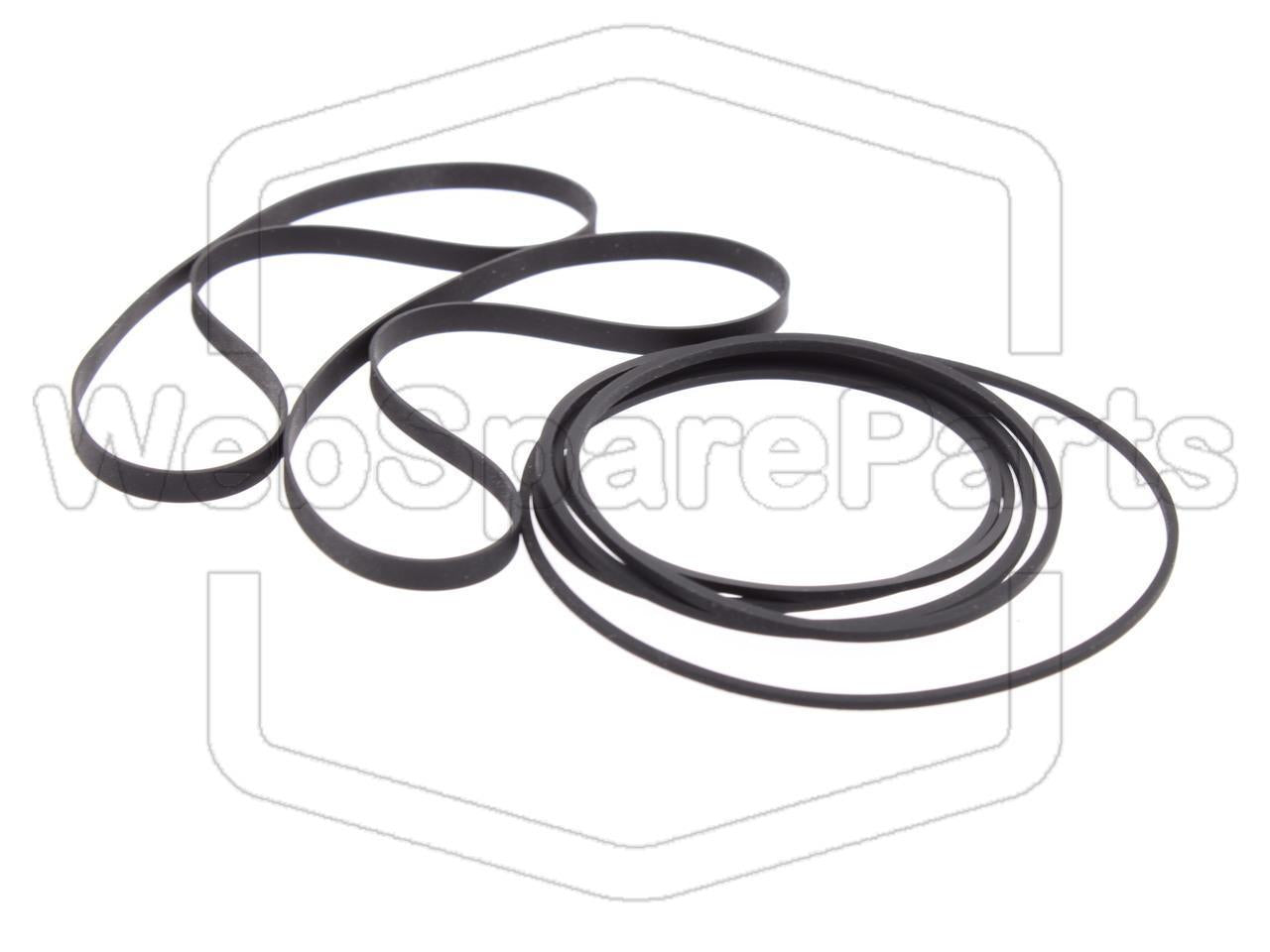 Hihnasarja kasettidekin hihnavetovaraosa Teac W-440C